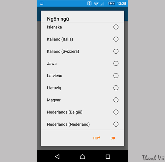 Thay doi ngon ngu tren Sony Xperia M5 Single Sim 10
